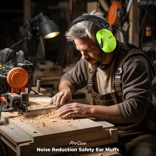 Vista 34 de ProCase NRR 28dB Noise Reduction Ear Muffs, Foldable Adjustable Noise Cancelling Headphones