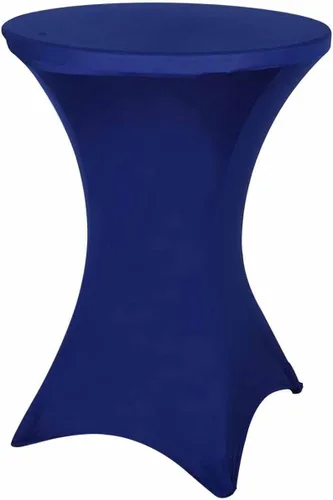 Vista 7 de BalsaCircle Mantel elástico ajustable de elastano negro de 36 pulgadas para decoración de bodas, fiestas, eventos
