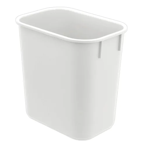 Vista 2 de Acrimet Papelera de basura (plástico) (color blanco) (juego de 4)