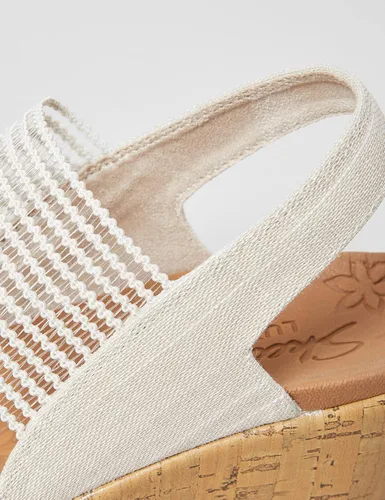 Vista 10 de Skechers Beverlee - Sandalias altas de plataforma de cuña para mujer