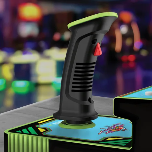 Vista 4 de My Arcade Galaga Joystick Player : Officially Licensed Galaga and Galaxian Video Game Console, Fun Portable Mini Game 3.2" Full Color Display