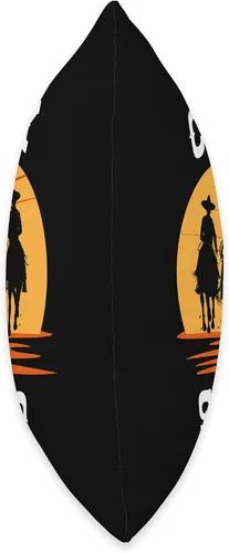 Vista 2 de Cowboy Squad Sunset Western Cowboy Throw Pillow