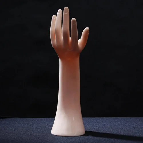 Vista 6 de rockible Organizador de joyeríaanillos soporte de exhibiciónmaniquí femenino mano joyería exhibición titular para tiendas escaparate fotografía