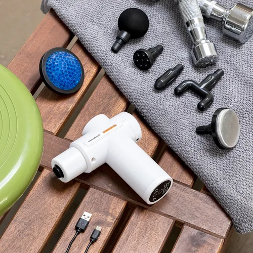 Vista 4 de Pistola de Masaje Muscular con Frío y Calor Hokgun InnovaGoods