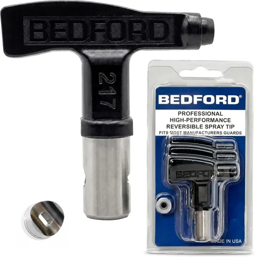 Vista 79 de Bedford Precision 33-7207 Punta reversible de 0.007 pulgadas, ventilador de 4 a 6 pulgadas, repuesto para Graco RAC 5 y Titan