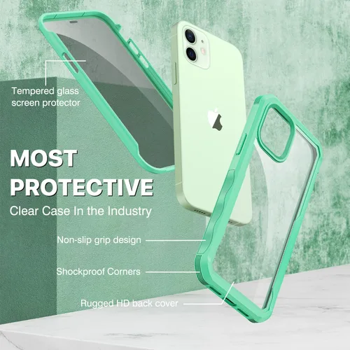 Vista 109 de CENHUFO Funda de privacidad para iPhone 11 Pro, funda de cuerpo completo con protector de pantalla de privacidad de vidrio templado 9H integrado