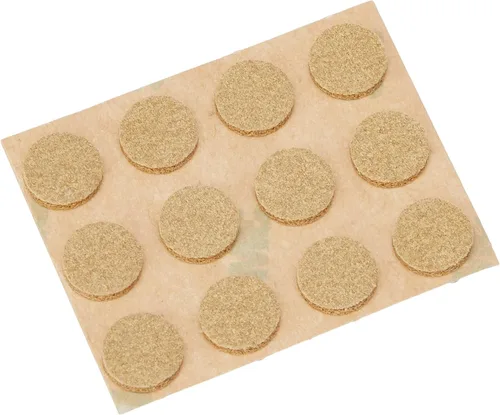 Vista 2 de Colonial Needle Co - Almohadilla de cuero para dedal, 1 hoja de 12 almohadillas