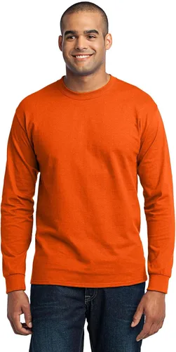 Vista 5 de Port & Company PC55LST - Camiseta de manga larga Azul acuático