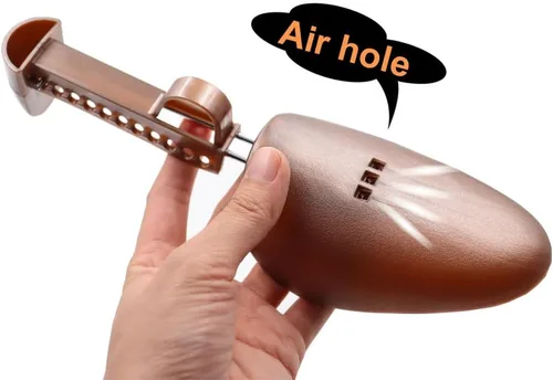 Vista 4 de 10 pares de plástico para zapatos de árbol moldeador para hombres