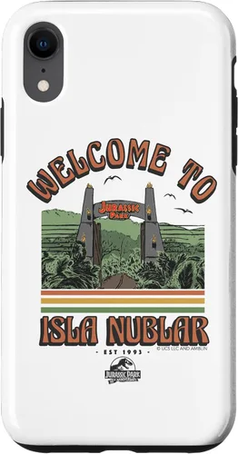 Vista 24 de Funda para iPhone 12 mini Jurassic Park Welcome to Isla Nublar