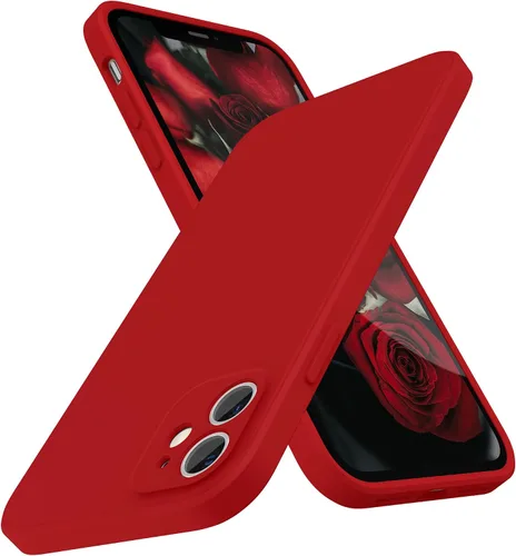 Vista 10 de SURPHY Diseño para Funda iPhone 11 con Protección de Cámara, Diseño Delgado de Borde Recto, Funda de Teléfono de Silicona Líquida para iPhone 11