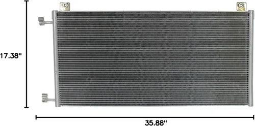 Vista 2 de Agility Auto Parts 7013026 Condensador A/C (utilice la herramienta de garaje para verificar la compatibilidad correcta)