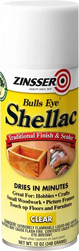 Vista 8 de Zinsser 304H Bulls Eye Shellac, acabado tradicional y sellador, cuarto, transparente
