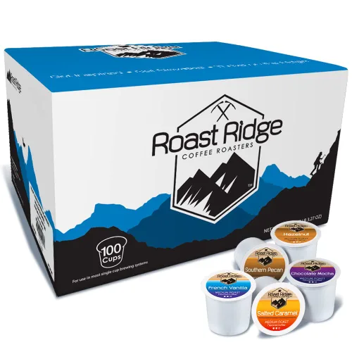 Vista 8 de Roast Ridge - Cápsulas individuales de café compatibles con cafetera Keurig K-Cup