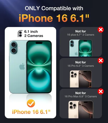 Vista 14 de DIACLARA - Funda transparente compatible con iPhone XR 6.1 pulgadas 2018