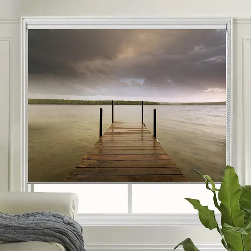 Vista 14 de LETAU - Persianas de ventana opacas, persianas enrollables con protección UV impresa para el hogar, puerta, restaurante, hotel