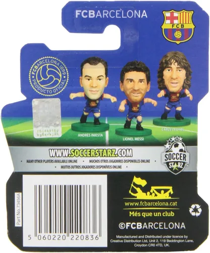 Vista 2 de Dani Alves en el Barcelon FC Home Kit Soccerstarz
