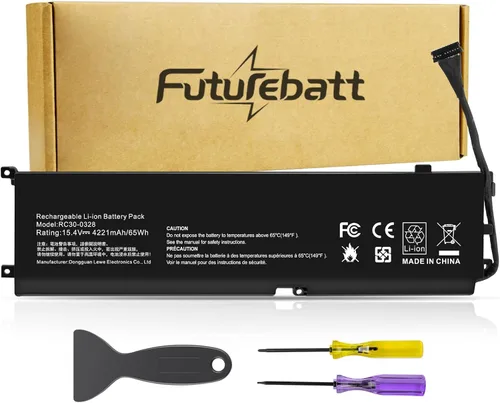 Vista 24 de Futurebatt 1F22N 15.2V 60Wh Nueva batería de repuesto para laptop Dell Alienware M15 M17 R1 G7 7590 7790 G5 5590-D2783W D2743B D2865B D2863W D2842W