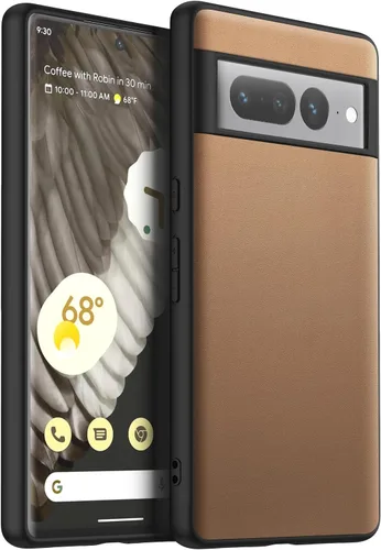 Vista 9 de X-level Funda para Google Pixel 7 Pro 5G, piel sintética de alta calidad, elegante, suave, TPU a prueba de golpes, funda protectora para Pixel 7 Pro