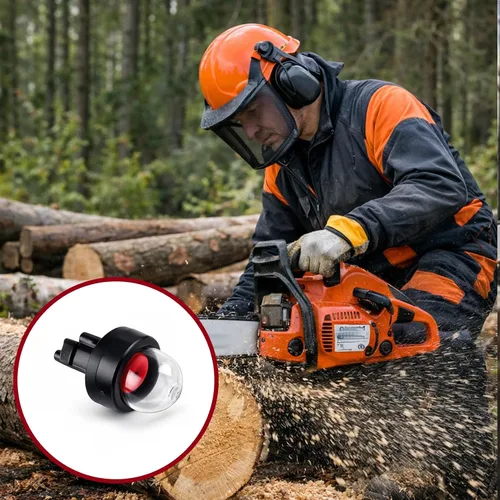 Vista 7 de Poweka 503936601 - Bombilla de cebador compatible con motosierra Husqvarna Stihl Craftsman Poulan 455 Rancher 460 445 450 435 paquete de 10