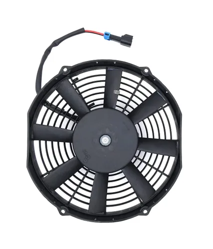 Vista 4 de Performance Series - Ventilador extractor de 10 pulgadas y 12 V, alto flujo de aire, perfil bajo, ajuste universal