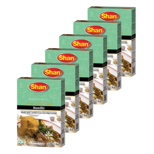 Vista 325 de Shan Chicken 65 - Mezcla de recetas y condimentos de 2.1 oz (60 g) - Polvo de especias para pollo frito picante agridulce - Adecuado