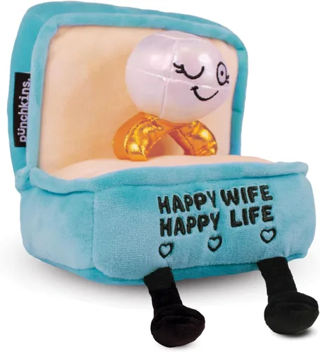 Vista 9 de Punchkins Despertador de Alarma de Peluche - Si te duermes, pierdes. Divertido reloj de peluche, juguete de peluche atrevido y novedoso para regalar