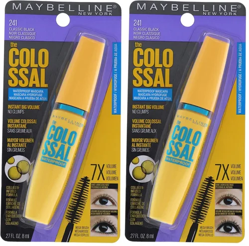 Vista 8 de Máscara impermeable The Colossal Volum' Express de Maybelline New York, 0.27 onzas