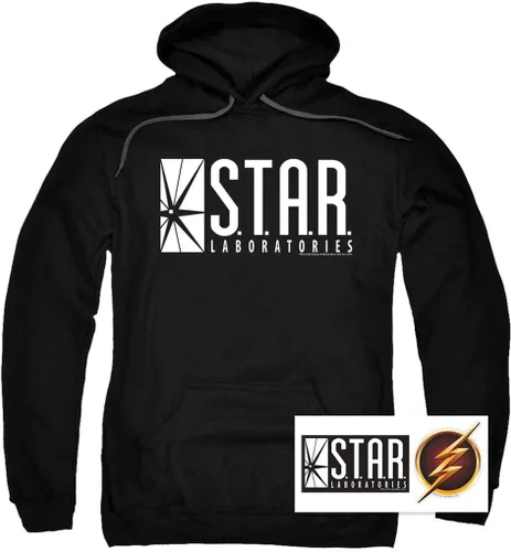 Vista 2 de Popfunk Classic Flash Star Labs Superhero S.T.A.R. Laboratories Sudadera con capucha y calcomanías