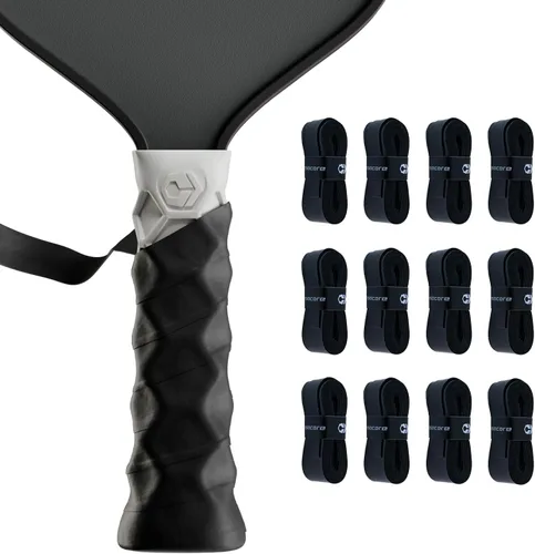 Vista 8 de Hesacore Hesatac Cinta de Sobreagarre – para Pickleball, Pádel y Tenis – Hecha para Agarres Hesacore – Absorbe el Sudor, Suave, Antideslizante