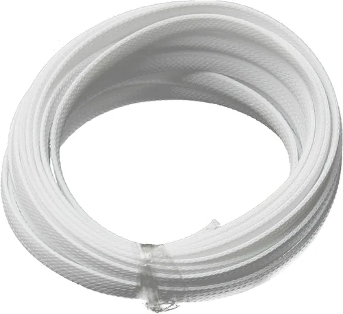 Vista 6 de Othmro Funda de cable trenzado expandible de PET de 16.4 pies, protector de cable flexible de 5/16 pulgadas, funda de organización de cables