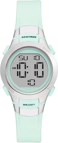 Vista 34 de Armitron Sport 45/7012 - Reloj cronógrafo digital para mujer con correa de resina