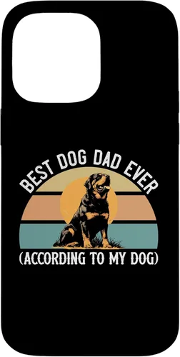 Vista 21 de Rottweiler Dog Lover Gift, Best Dog Dad Ever, Rottie Father Case for iPhone 17
