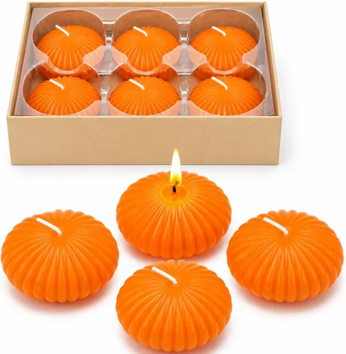 Vista 11 de Paquete de 12 velas flotantes negras de 3 pulgadas, velas sin perfume de 10 horas sin goteo para jarrones cilíndricos, centros de mesa en bodas