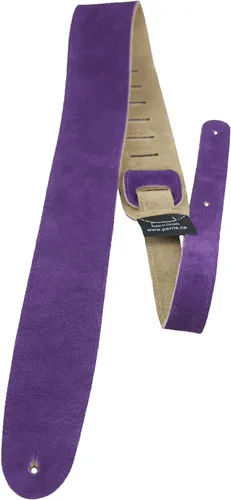 Vista 4 de Perri's Leather Ltd. - Correas ajustables de gamuza suave para guitarra