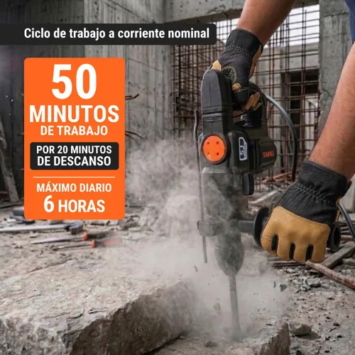 Vista 8 de Rotomartillo electropneumática SDS plus 5.0 Joules