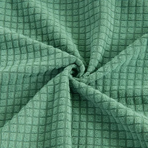 Vista 6 de Yikko Funda para silla de comedor, fundas elásticas para silla de comedor, súper ajuste, anti-polvo, funda de asiento de escritorio de elastano Verde