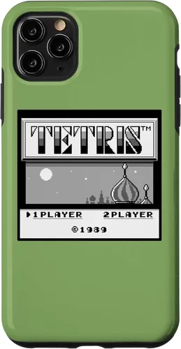 Vista 4 de Funda con pantalla para iPhone 12 mini Tetris 1989
