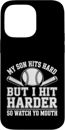 Vista 21 de My Son Hits Hard But I Hit Harder So Watch Yo Mouth - Case for iPhone 16