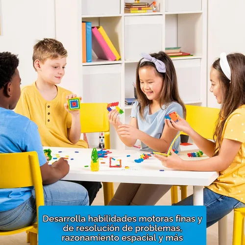 Vista 3 de PLUS PLUS, Tubo de juguete básico 240 piezas STEM Toys, Sensory Bin Fillers, Occupational Therapy Tools, Gifts for Boys & Girls, Christmas