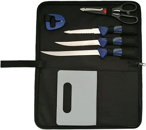 Vista 5 de SZCO Supplies Rite Edge - Juego de cuchillos de filete (4 piezas)