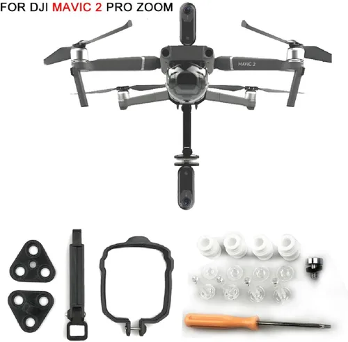 Vista 2 de 1 soporte de amortiguación para cámara Soporte de montaje para DJI Mavic 2 Pro Zoom Drone