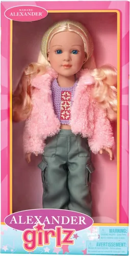 Vista 2 de Madame Alexander - Muñeca Alexander Girlz de 14 pulgadas, Avi, tono de piel claro con ojos azules/cabello rubio