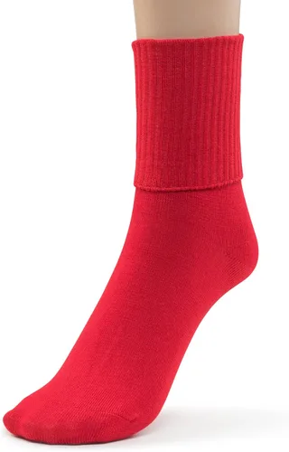 Vista 7 de Silky Toes Calcetines sin costuras de bambú para niñas, 3 o 6 unidades, para uniforme escolar