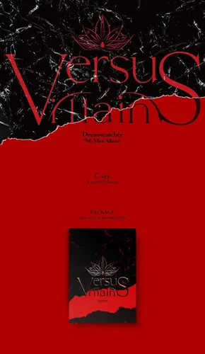 Vista 6 de Atrapasueños Villanos 9º mini álbum de fotolibro+postal+tarjeta fotográfica+seguimiento sellado DC DREAM CATCHER conjunto completo E+S+R+U+C