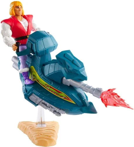 Vista 3 de Masters of the Universe Origins Battle Skysled Vehículo para MOTU Storytelling Play and Display, regalo para niños de 6 años en adelante