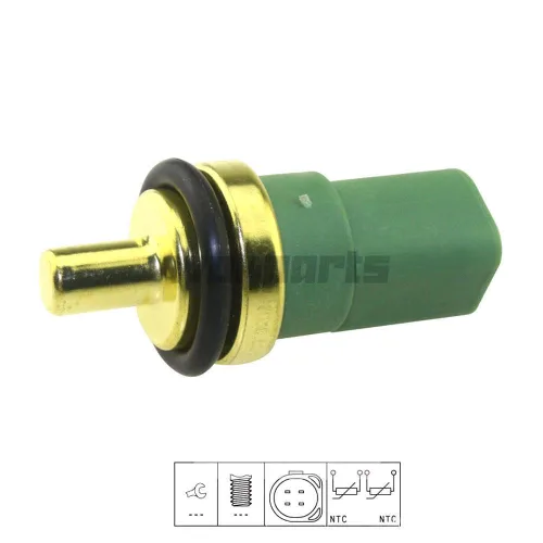 Vista 6 de Interruptor de temperatura del agua del sensor de temperatura del refrigerante ECT para Bora Golf Beetle Cabrio 1.0 1.4 1.6 2.0 2.3 2.5