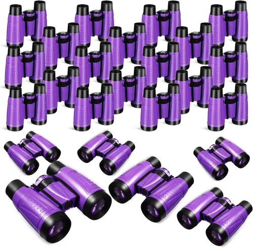 Vista 11 de Libima 24 prismáticos compactos educativos a granel con telescopio de cuerda para el cuello para aprender observación de aves, camping, senderismo
