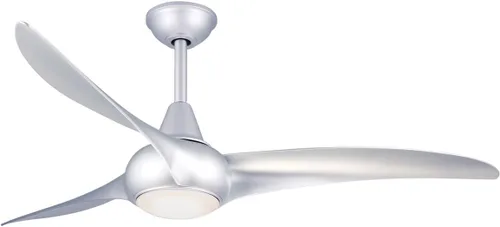 Vista 6 de Minka Aire F844-CL Ventilador de techo Light Wave LED de 52 pulgadas con luz y control remoto, carbón