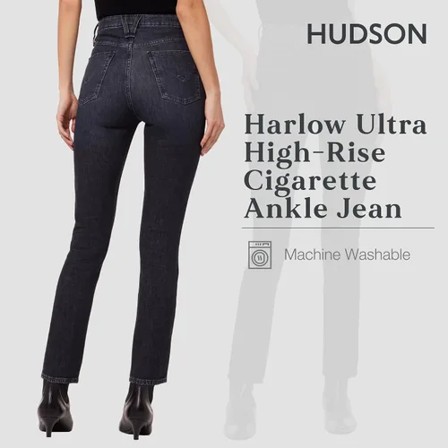 Vista 4 de HUDSON Harlow - Tobillo de cigarrillo de tiro alto para mujer